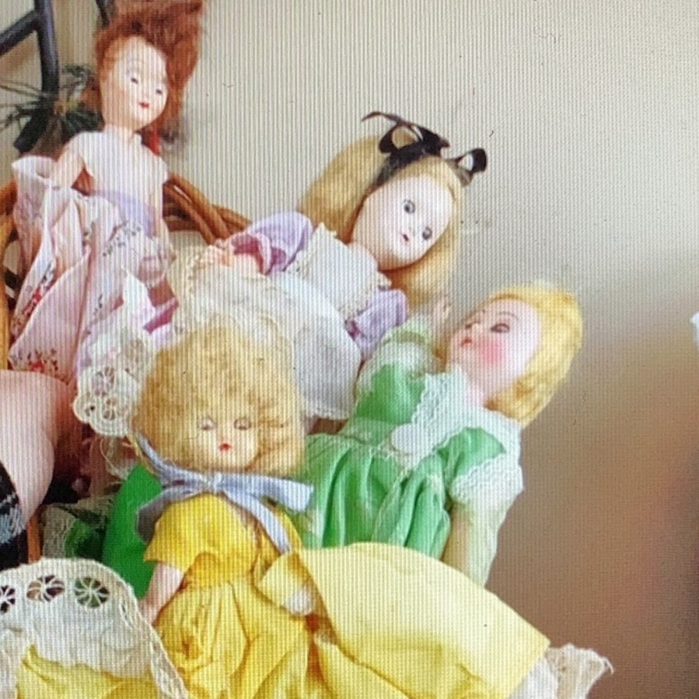 VINTAGE HOLLYWOOD GLAMOUR LADES  🦄  Lot of 6 BLINKING BEAUTIES - Picture 2 of 14
